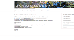 Desktop Screenshot of andvar.ee